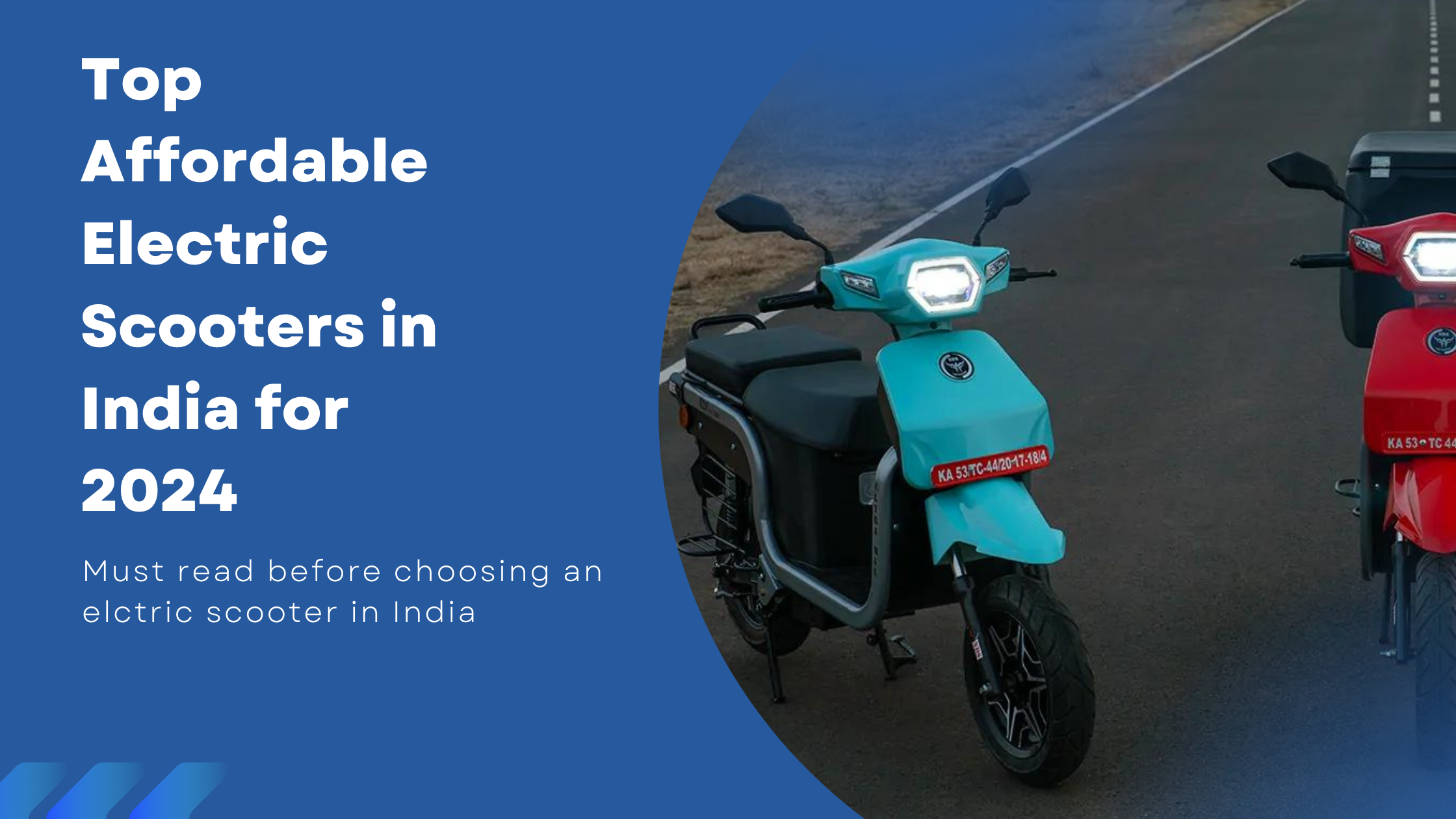 Top Affordable Electric Scooters in India for 2024